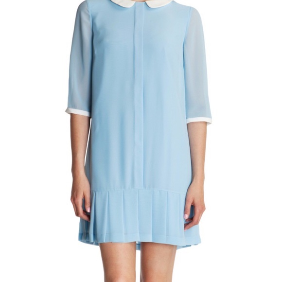 ted baker peter pan collar dress